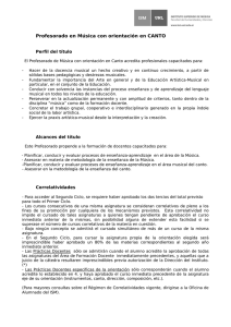 Prof. de Musica (orientacion Canto).