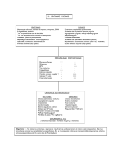 IC : SÍNTOMAS Y SIGNOS SÍNTOMAS SIGNOS Disnea de esfuerzo