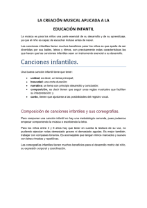 Canciones infantiles.