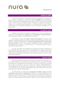 Teoría de Campo