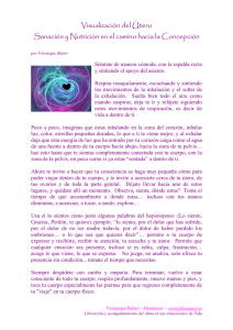 vizualización sanar y nutrir nuestro utero para la