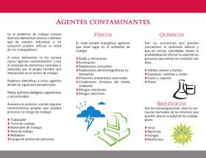 Agentes Contaminantes: Prevención de Riesgos Laborales
