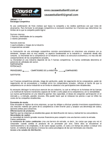 Unidad 1 y 2 Porter
