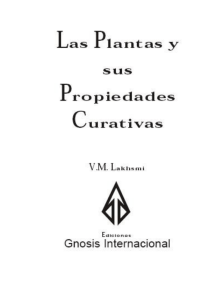 Las Plantas y sus Propiedades Curativas