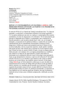 Réplica y Contraréplica Laboral: Derechos Potestativos y Sanciones