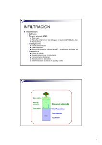 Infiltración