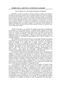 Teoría de la Mente de Damasio: Perspectiva Neurológica