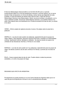 Ola de calor