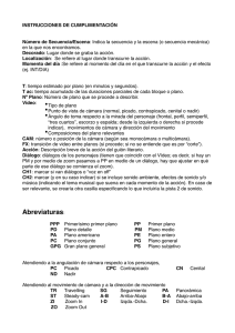 Instrucciones Guión Técnico