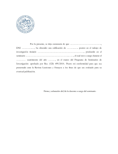 Certificado de Calificación - Trabajo de Investigación