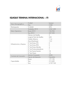 IQUIQUE TERMINAL INTERNACIONAL ~ ITI