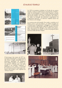 El NUEVO TEMPLO - Parroquia El Buen Pastor