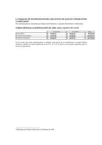 8. parques de entretenciones, recintos de juegos itinerantes y