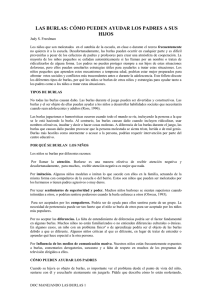Manejando las burlas: Cómo los padres pueden ayudar a sus hijos