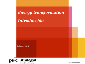 Energy transformation Introducción