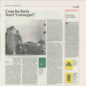 Com ho faria Kurt Vonnegut .