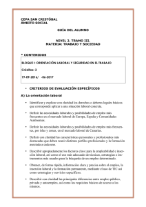 • Identificar y explicar con claridad los derechos o deberes legales