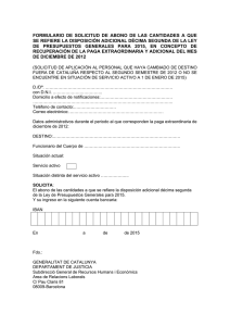 formulario de solicitud de abono de las cantidades a que se refiere