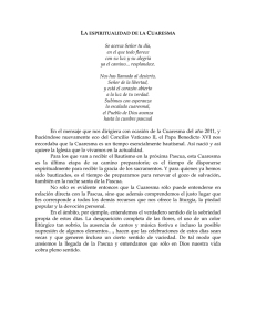 Se acerca Señor tu día, en el que todo florece con su luz y su