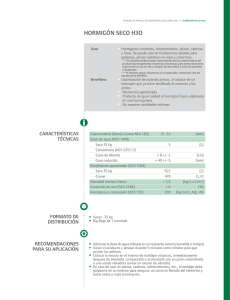 HORMIGÓN SECO H3O