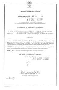 I1t~8 ~Lt~Ü - Presidencia de la República