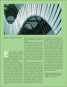 ΊPARA MI, EL DISEÑO CONSISTE SOBRE TODO EN COMUNICAR