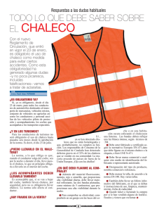 el chaleco - Dirección General de Tráfico