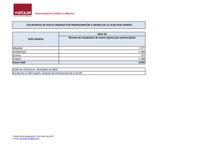 2015-16 Albacete 1.277 Ciudad Real 1.440 Cuenca 757 Toledo