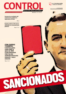 CON GARRAS Y DIENTES. Contraloría sancionó a más de 300