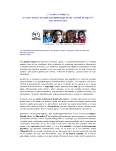 2o. Manifiesto Nodos Ele 2009