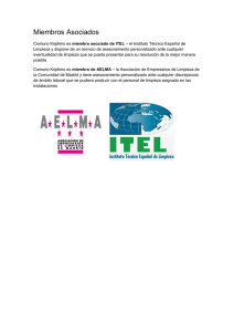Miembros Asociados - Limpieza de comunidades