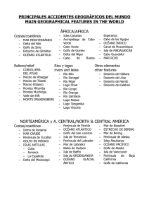 principales accidentes geográficos del mundo