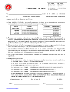 COMPROMISO DE PAGO