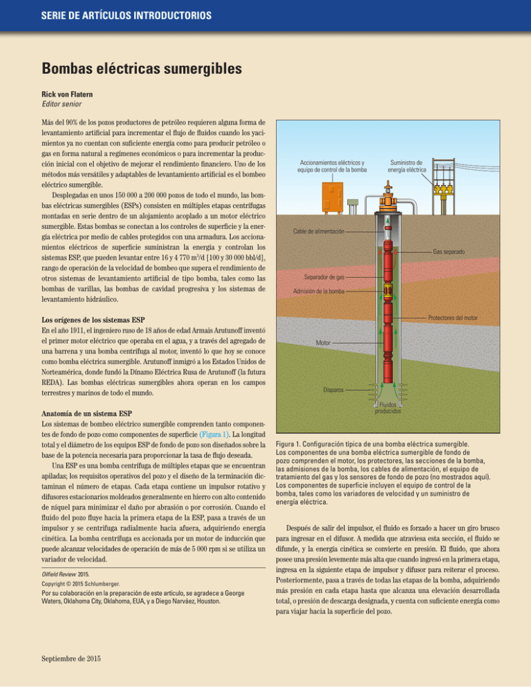 Bombas Eléctricas Sumergibles