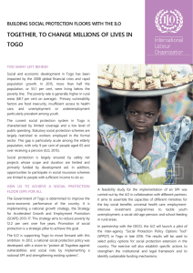 TOGETHER, TO CHANGE MILLIONS OF LIVES IN TOGO