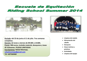 Periodo: del 23 de junio al 11 de julio. Tres semanas completas