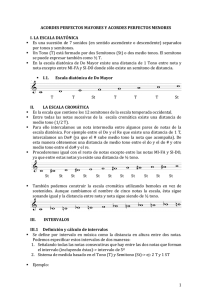 Acordes Mayores y Menores: Guía de Teoría Musical