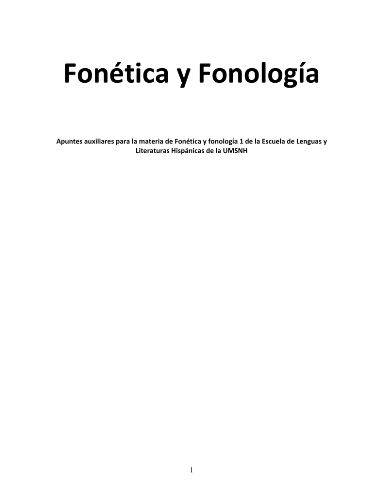 Fonética Y Fonología