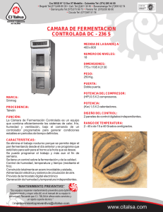 Camara de fermentacion controlada DC - 236S [07601074