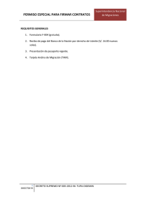 permiso especial para firmar contratos