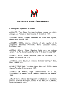 César Manrique: Bibliografía de Pintura