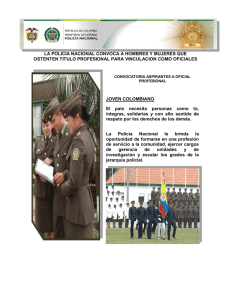 LA POLICIA NACIONAL CONVOCA A HOMBRES Y MUJERES QUE