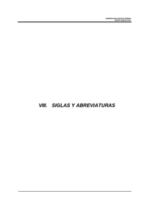 viii. siglas y abreviaturas - Secretaría de Finanzas del Distrito Federal