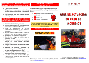 SI NO PUEDE SALIR DEBIDO A LA GRAN CANTIDAD DE FUEGO