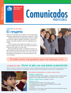 El respeto - Comunidad Escolar