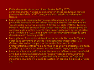 EL ARTE BARROCO