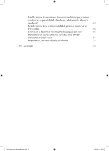 Establecimiento de mecanismos de corresponsabilidad que