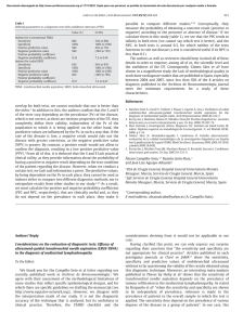 overlap for both tests, we cannot conclude that one is better than the