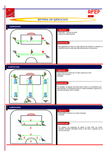 Ejercicios de Hockey Patines: Pases y Control