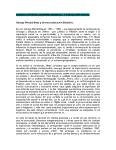 UNIDAD II: INTERACCIONISMO SIMBÓLICO Y